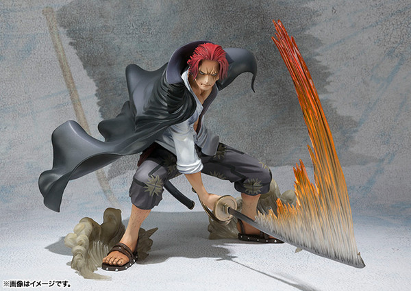 Akagami no Shanks (Battle), One Piece, Bandai, Pre-Painted, 4543112846260